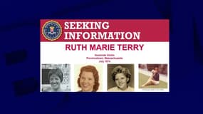 Le FBI a diffusé un avis de recherche de la victime avec quatre photos d'époque de la victime en noir et blanc ou au ton sépia