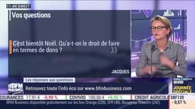 A Noël, qu'a-t-on le droit de faire en termes de dons ? - 03/12