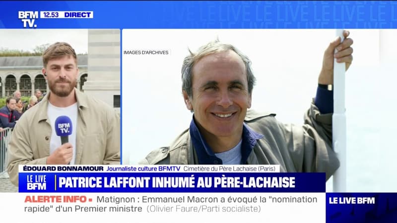 L'animateur Patrice Laffont inhumé ce vendredi 23 août au Père-Lachaise à Paris