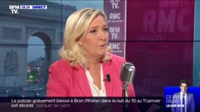 Le Pen demande que "la contestation continue" contre la réforme des retraites