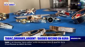 Tabac, drogues, argent: saisies record en Auvergne-Rhône-Alpes