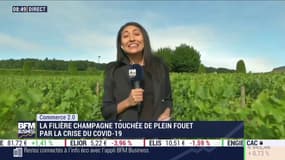 La filière champagne touchée de plein fouet par la crise du Covid-19