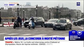 Paris: la mairie veut piétonniser la moitié de la place de la Concorde après les Jeux olympiques