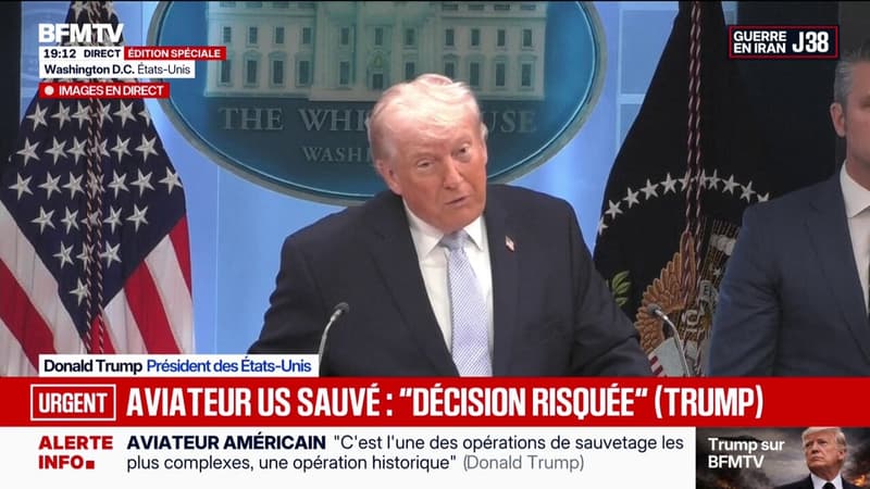 "Nous avons l'armée la plus puissante au monde et de très loin", se félicite Donald Trump