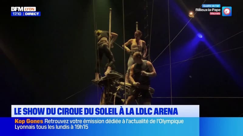 Le Cirque du Soleil en spectacle à la LDLC Arena ce week-end