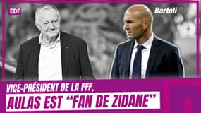 Équipe de France : Zidane candidat naturel pour remplacer Deschamps ? La réponse d'Aulas