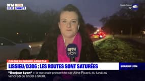 Blocage de l’A6: les routes secondaires sont saturées à Lissieu