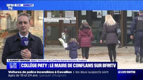 "C'est notre devoir de le faire": pour Laurent Brosse, maire de Conflans-Sainte-Honorine le collège du Bois d'Aulne doit être rebaptisé Samuel Paty