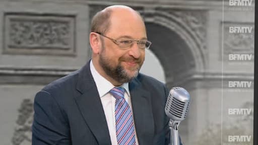 Martin Schulz, président du Parlement européen et candidat à la présidence de la Commission européenne.