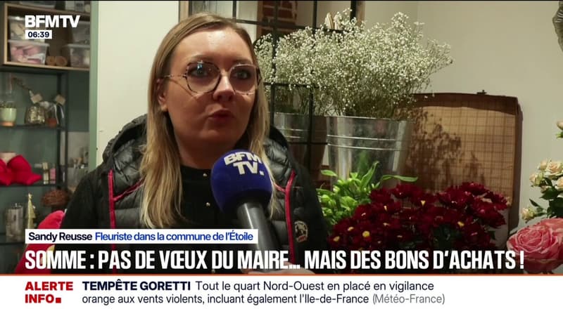 Somme: la mairie de l'Étoile renonce à sa cérémonie des vœux pour offrir des bons d'achats de 10 euros