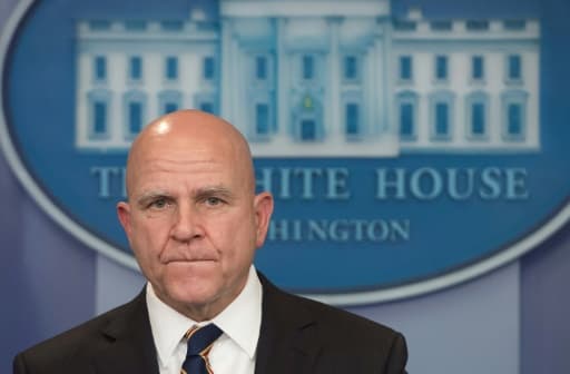 H.R. McMaster le 2 novembre 2017, à la Maison Blanche H.R. McMaster le 2 novembre 2017, à la Maison Blanche