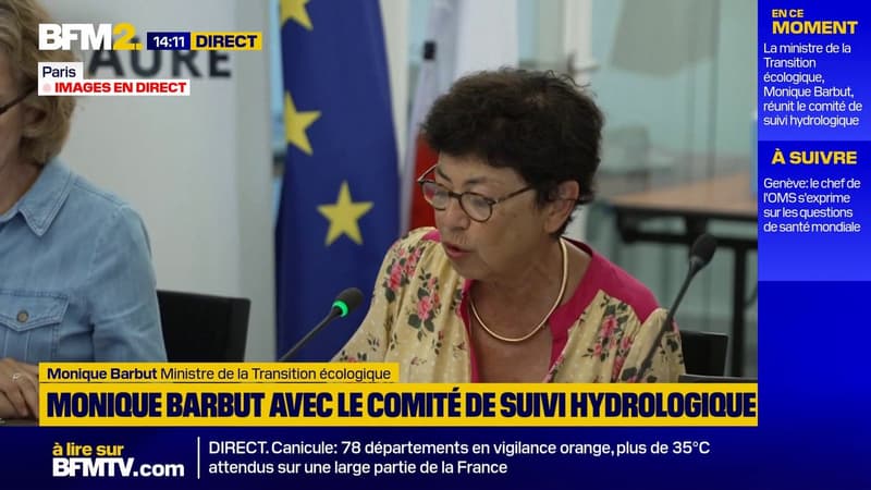 Canicule: Monique Barbut appelle à "l'accélération" de la réutilisation des eaux usées