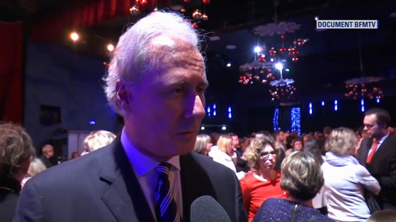 Georges Tron présentait ses voeux à ses administrés à Draveil.