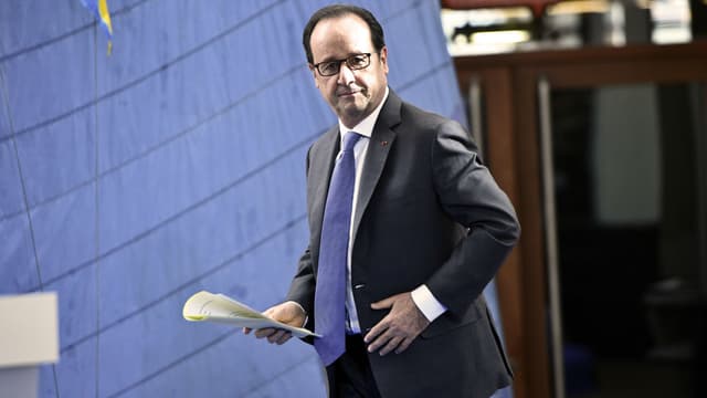 François Hollande à La Rochelle le 8 novembre 2016