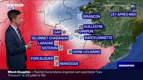 Météo Alpes du Sud: les nuages s'installent dans le ciel ce vendredi, 27°C à Briançon et 31°C à Manosque