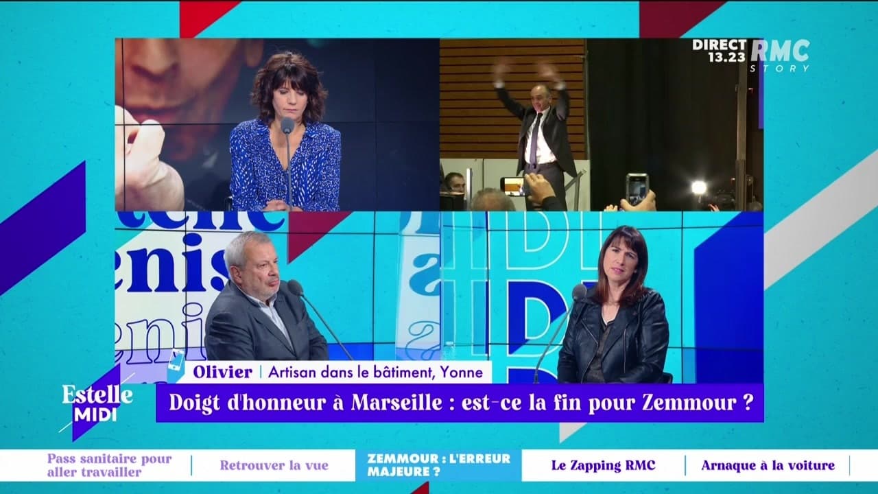 Doigt d'honneur à Marseille estce la fin pour Zemmour ? 29/11