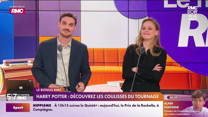 Le bonus RMC : Harry Potter, découvrez les coulisses du tournage - 06/04