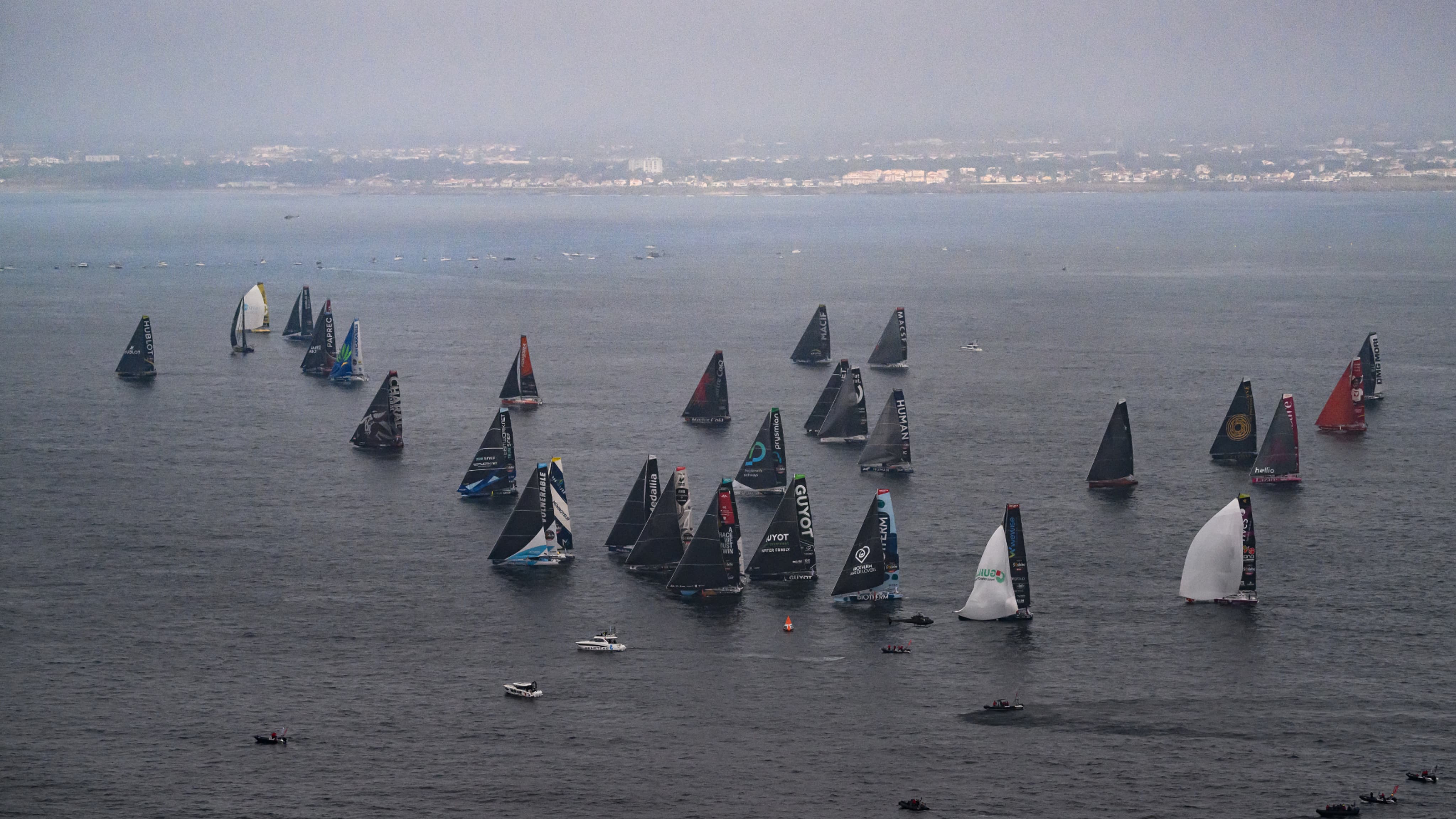 Vendée Globe 2024 les images du grand départ des Sables d'Olonne