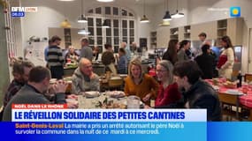 Noël dans le Rhône: le réveillon solidaire des Petites cantines