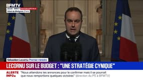 Motion de censure du RN et de LFI: Sébastien Lecornu dénonce des motions "complètements déconnectées de la réalité"