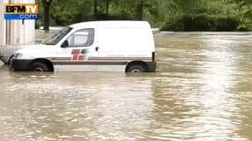 A Bidart, les inondations ont fortement touché la population.