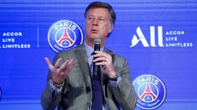 Sébastien Bazin, PDG du groupe Accor, à Paris le 22 février 2019
