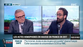 Brunet & Bouchet-Petersen : Les actes homophobes en hausse en France en 2017 - 17/05