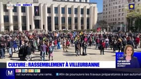 Un nouveau rassemblement à Villeurbanne pour la culture