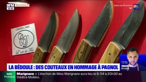 Roquefort-la-Bédoule: des couteaux en hommage à la Provence