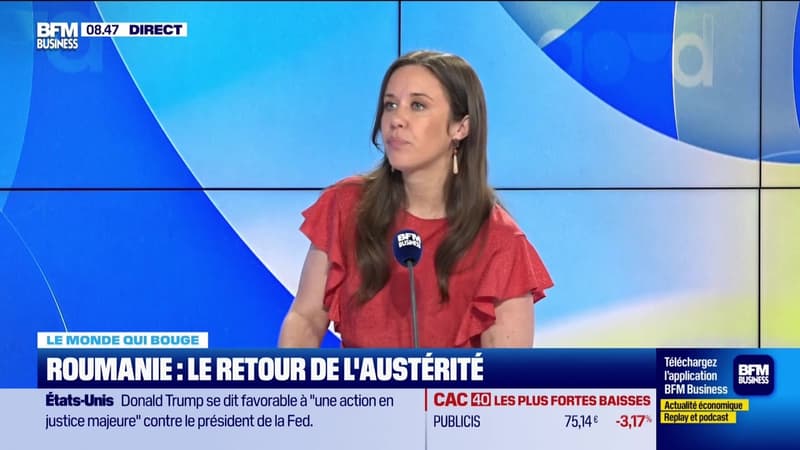Caroline Loyer : Roumanie, le retour de l'austérité - 13/08