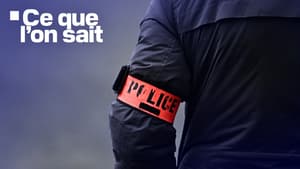 Un brassard de police. Photo d'illustration.