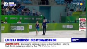 JO de la jeunesse: deux Lyonnais remportent l’or en patinage artistique