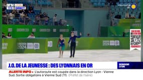 JO de la jeunesse: deux Lyonnais remportent l’or en patinage artistique