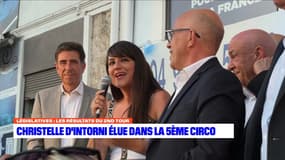 Christelle d'Intorni est élue députée dans la 5e circonscription des Alpes-Maritimes.