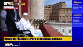 Pâques : le pape François est apparu au balcon de la basilique Saint-Pierre