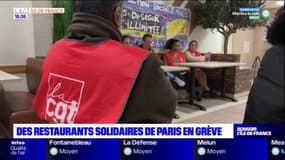 Paris: les cuisiniers des restaurants solidaires en grève