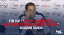 Fed Cup : "Cela a toujours été une compétition qui me tient à cœur" souligne Garcia