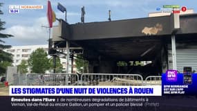 Violences urbaines: de nombreuses dégradations dans l'agglomération de Rouen