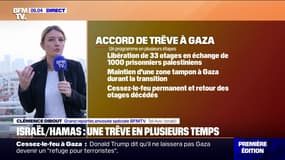 Israël-Hamas: ce que l'on sait de l'accord qui prévoit une trêve à Gaza