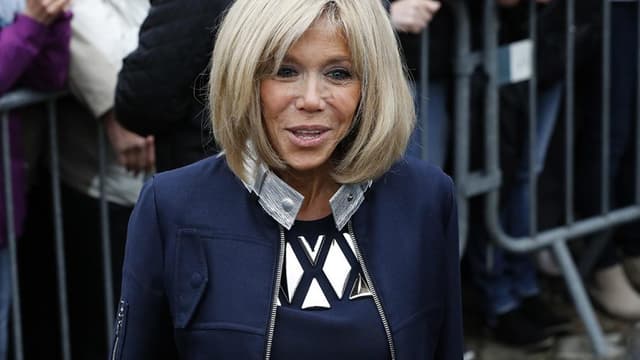 Brigitte Macron, le 7 mai 2017