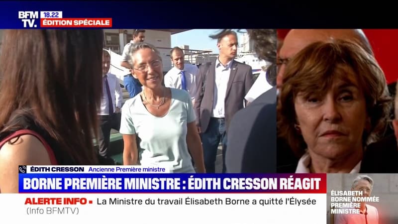 Élisabeth Borne nommée Première ministre: 