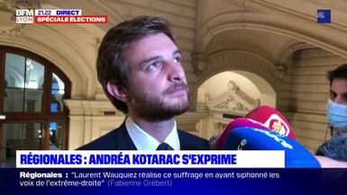 Régionales: Andréa Kotarac affirme que le RN sera "l'opposition la plus claire" à Laurent Wauquiez 