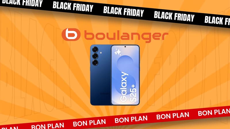 Vous avez bien lu, le Samsung Galaxy S25+ profite d’un prix dingue pour le Black Friday !