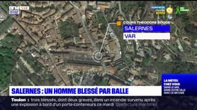 Salernes: un homme blessé par balle