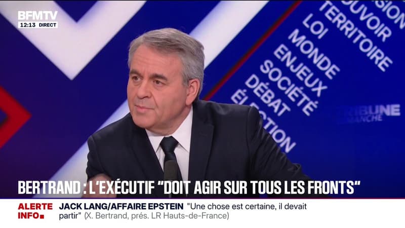 Proposition de "CDI jeunes" du Medef: "Avec moi, pas question [...] d'avoir un contrat où l'on peut licencier des jeunes sans motif", réagit Xavier Bertrand (LR)