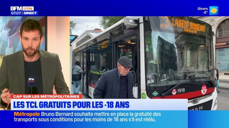 TCL gratuits pour les -18 ans : la proposition du président de la Métropole de Lyon