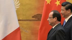 Fin avril, François Hollande était en visite en Chine, où il a rencontré son homologue Xi Jinping.