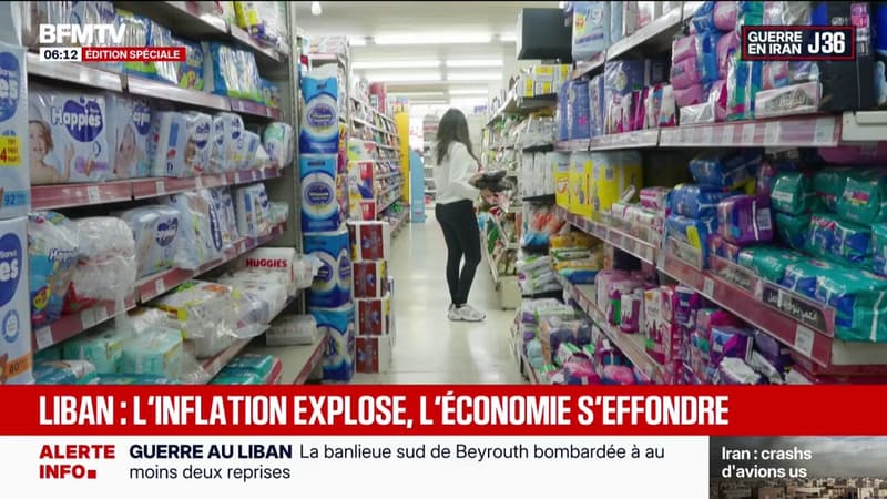 Guerre au Moyen-Orient: l'inflation explose et la crise économique s'aggrave au Liban