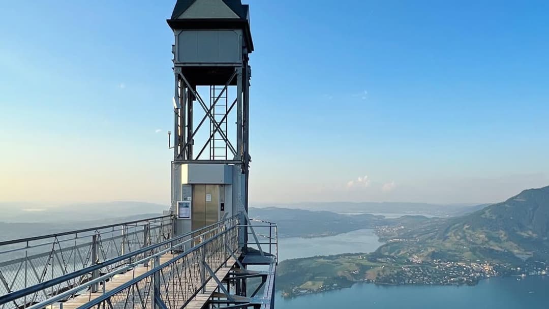 L'ascenseur du Bürgenstock Resort
L'ascenseur du Bürgenstock Resort