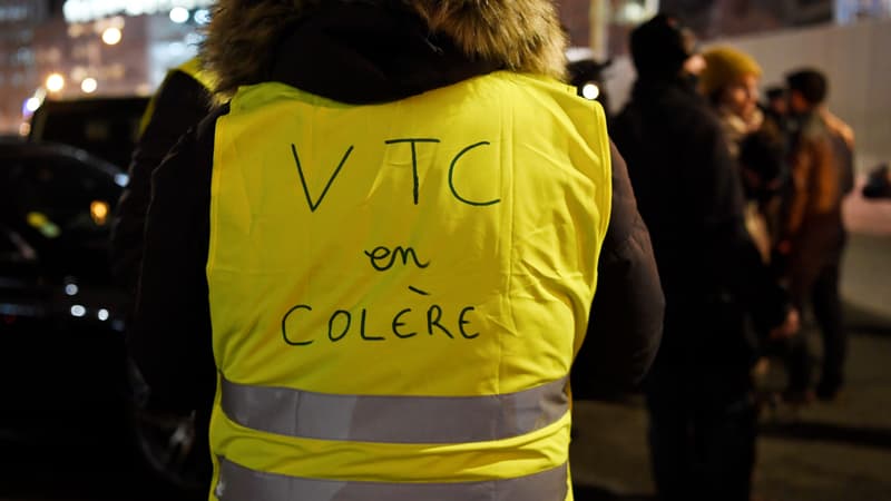 L'intersyndicale nationale VTC proteste contre la suspension des aides prévues par le fonds de solidarité (Photo d'illustration)